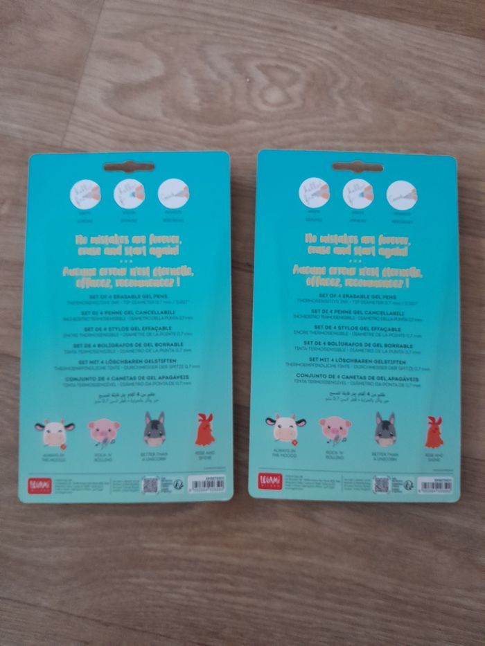 Lot packs stylo legami ferme - photo numéro 2