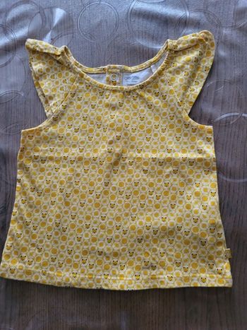 Tee-shirt sans manche bébé 🚼 fille 18 mois