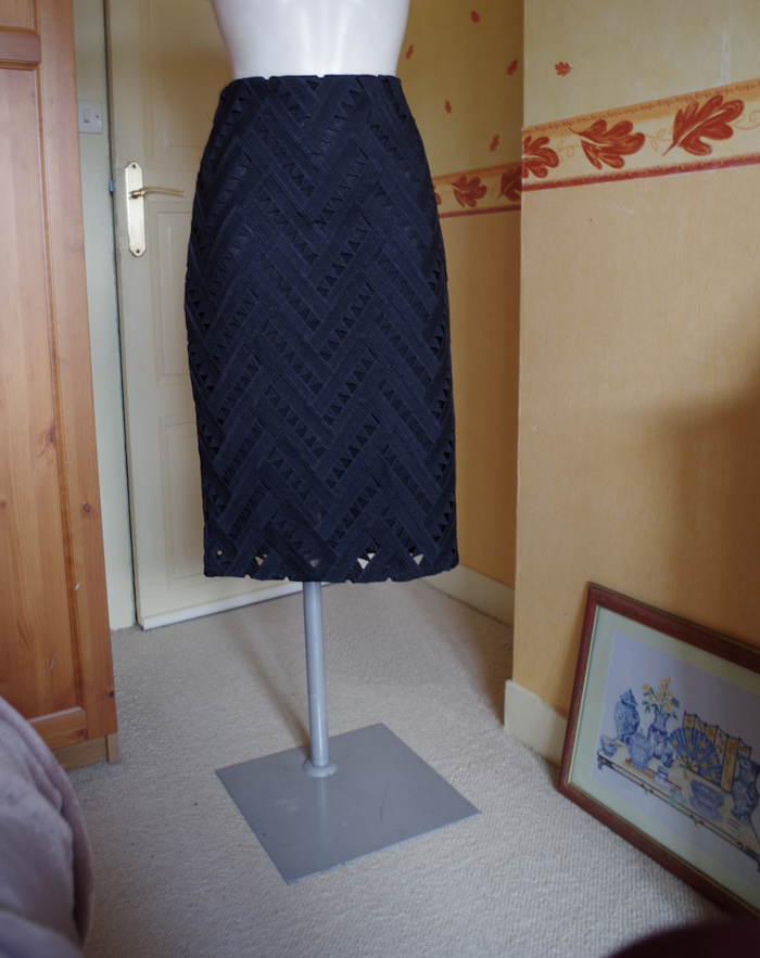 BY ZOE - Jupe ajourée noir T 40 - photo numéro 6