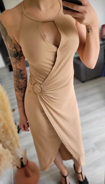 Robe beige