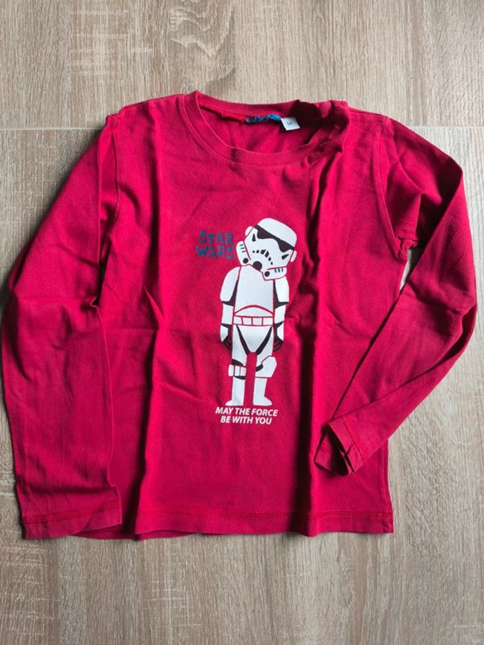 T-shirt star Wars manches longues