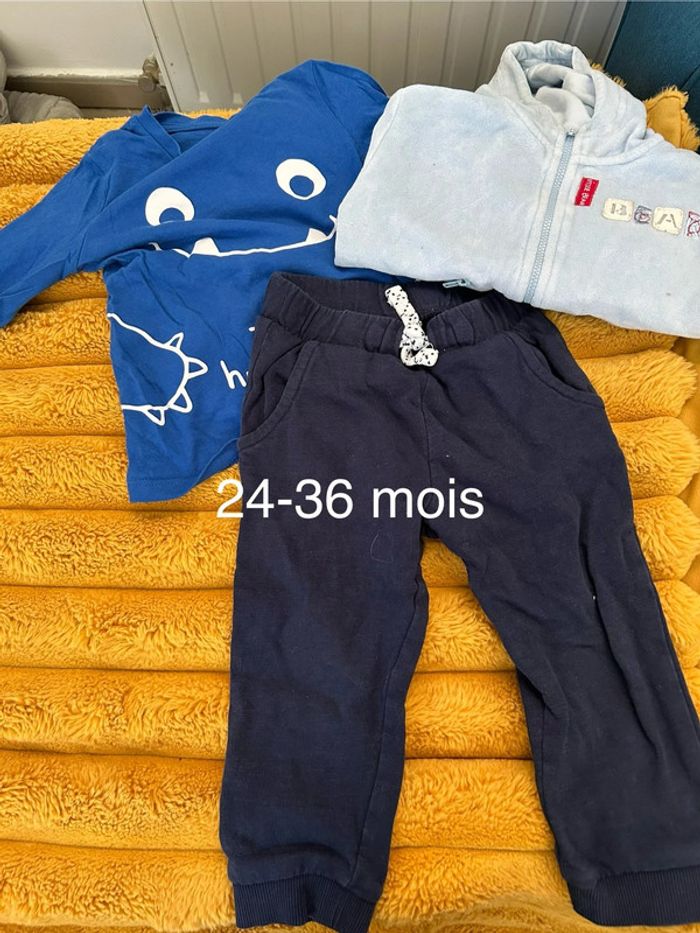 Ensemble bébé garçon bleue