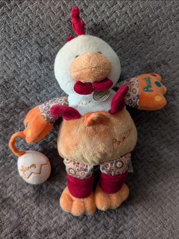TBE, doudou coq 🐓 avec bruits, Doudou et Compagnie