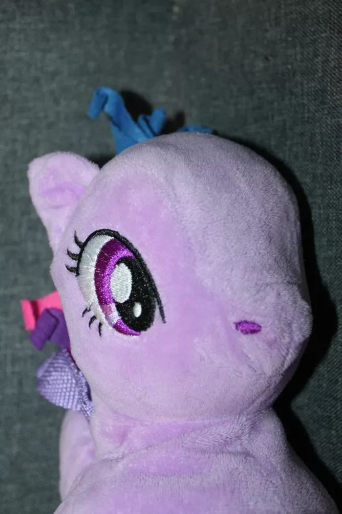 2017 Mon Petit Poney Twilight Sparkle peluche sac à dos - little pony - photo numéro 3