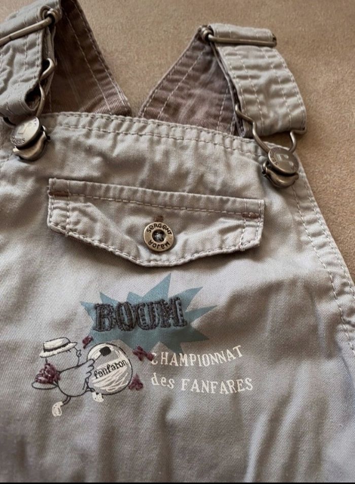 🌀 salopette 9 mois mi saison Sergent Major - photo numéro 3