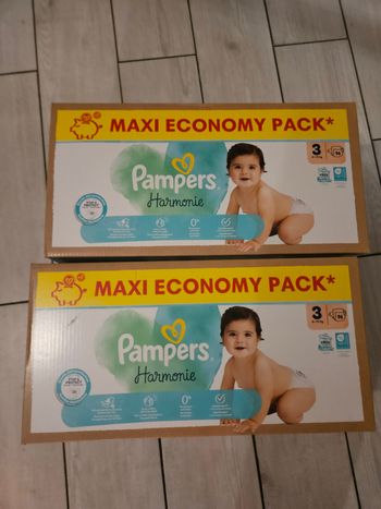Pampers harmonie taille 3