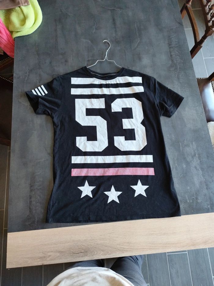 Tee shirt effet large