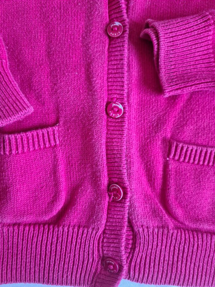 Gilet rouge liberty - Jacadi - 23 mois - photo numéro 3