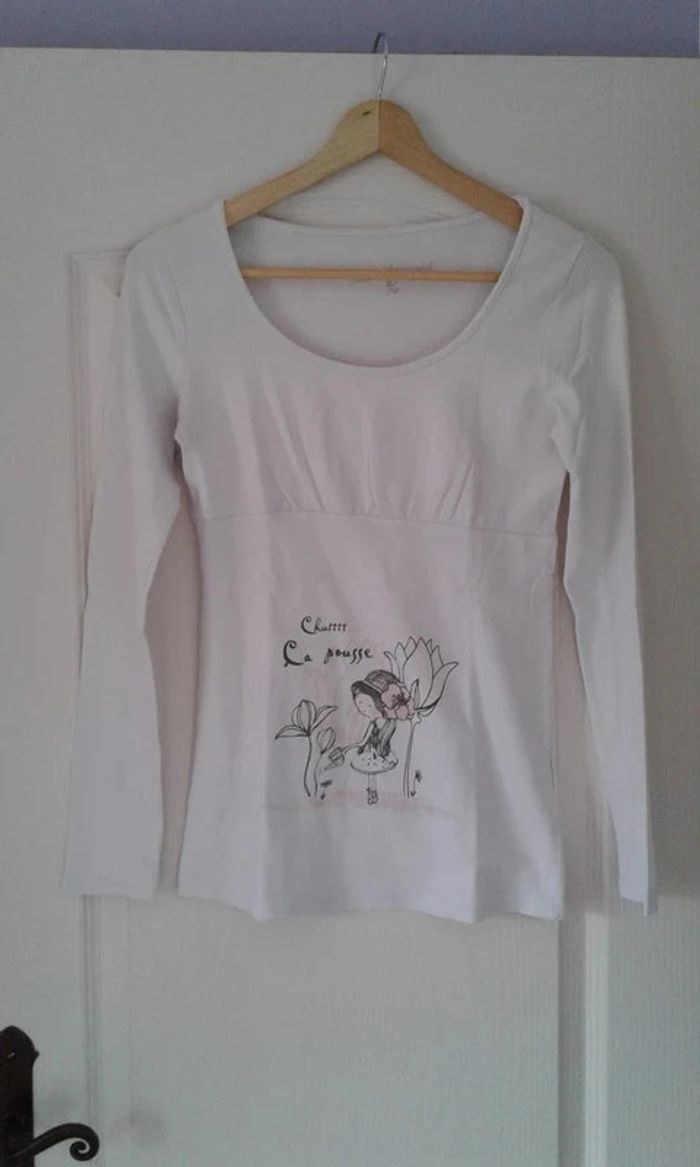 Tshirt manches longues Ligne maternité 38/40