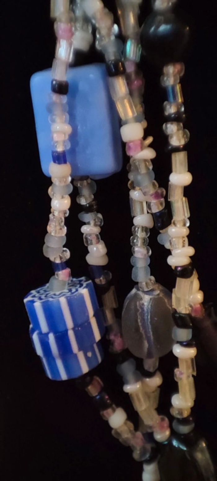 Collier perle rocaille et verre - photo numéro 9