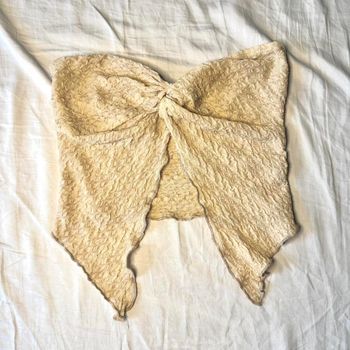 Crop top crème