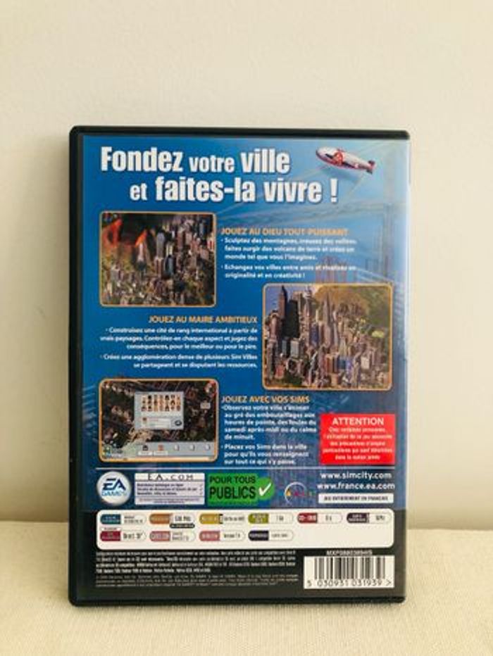 Jeu pc simcity 4 vintage rétro - photo numéro 3