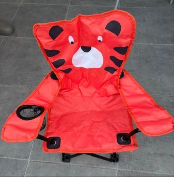 Chaise de camping+ housse 2ans et+