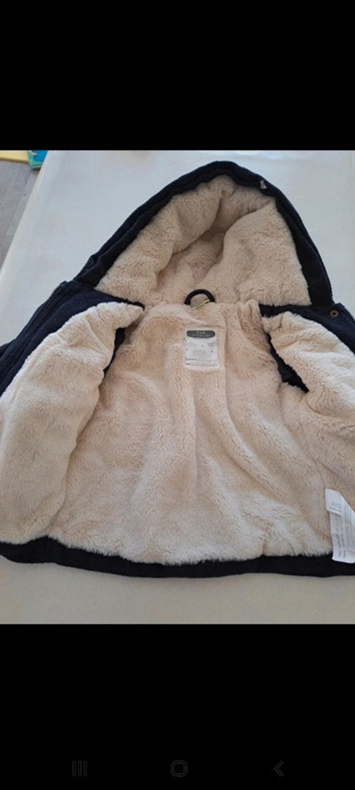 Manteau TAO 12 mois fourré - photo numéro 2