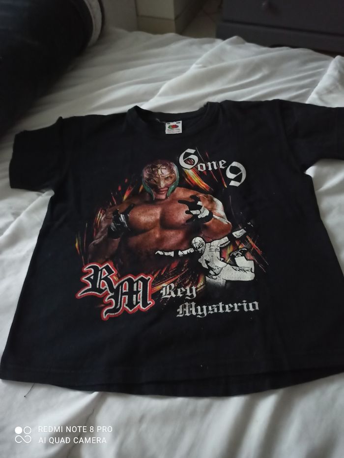 T shirt Rey Mysterio 8 ans