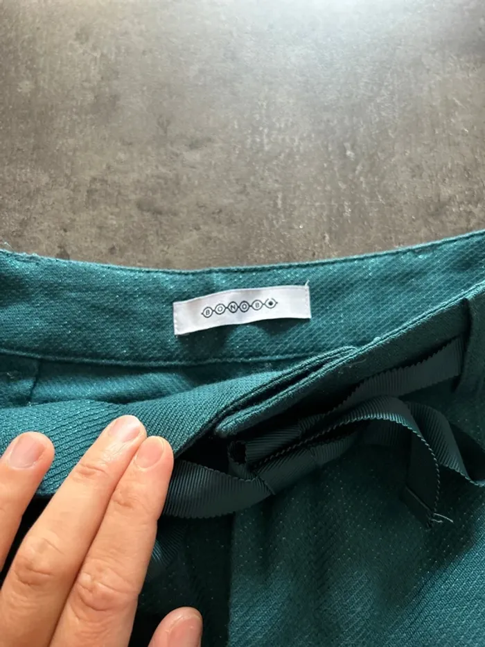 Short femme vert à paillettes, Bonobo, taille 34 - photo numéro 2