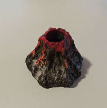 Volcan décoration aquarium