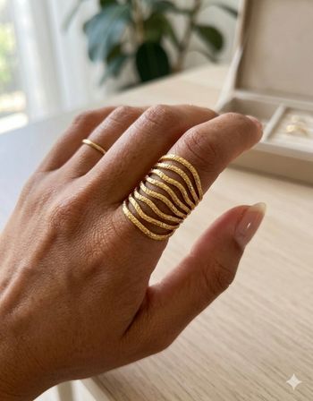 Bague en acier inoxydable 