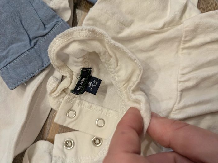 Lot 5 blouses 6 mois - photo numéro 4