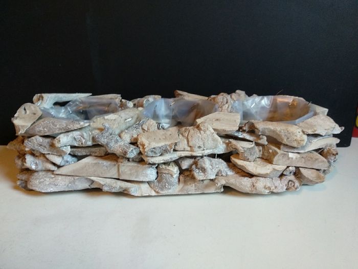 Jardinière 3 plantes en bois