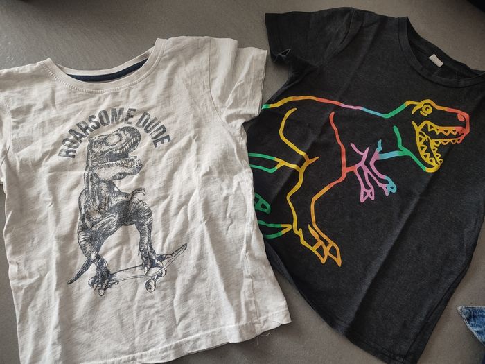 Lot tee shirt dino