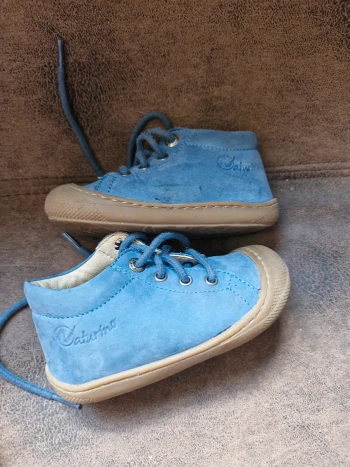 Lot chaussures premiers pas t20 21 - photo numéro 5