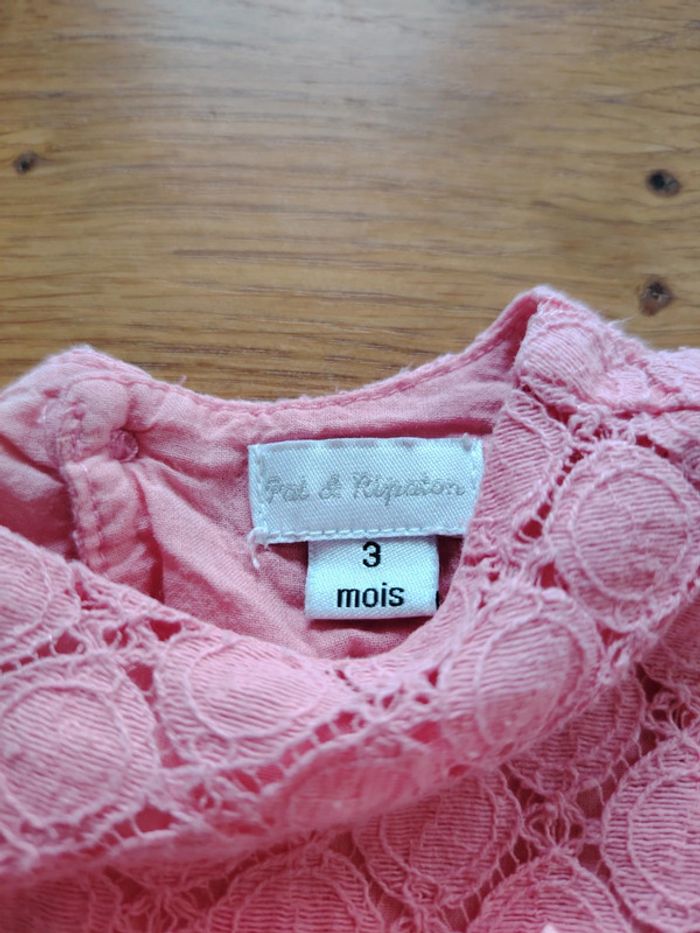 Adorable robe taille 3 mois - photo numéro 3