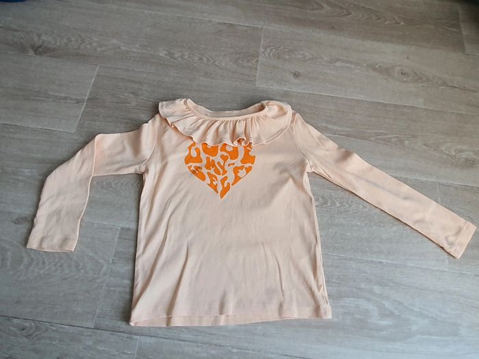 Tee-shirt orange taille 4-6 ans