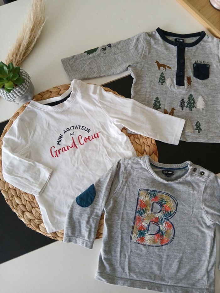 Lot haut ML bébé garçon Taille 6 mois🌿🦊 - photo numéro 4