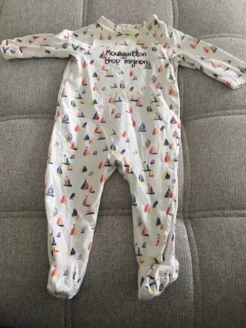 Pyjama léger coton 6 mois TAO
