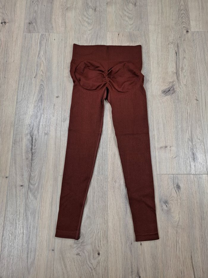 Legging marron taille M - photo numéro 2