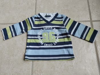 T-shirt manches longues 3 mois