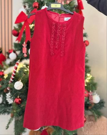 Magnifique robe en velours Jacadi 