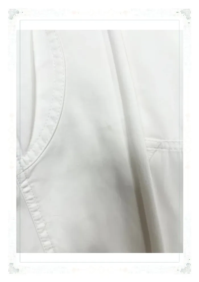 Veste Harrington Ralph Lauren blanche homme taille S coton capuche - photo numéro 12