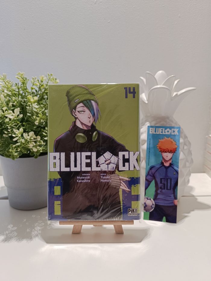 Manga blue lock tome 14 édition limitée Naruto Beebs