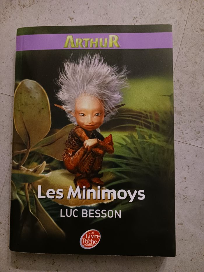 livre Les minimoys L. Besson