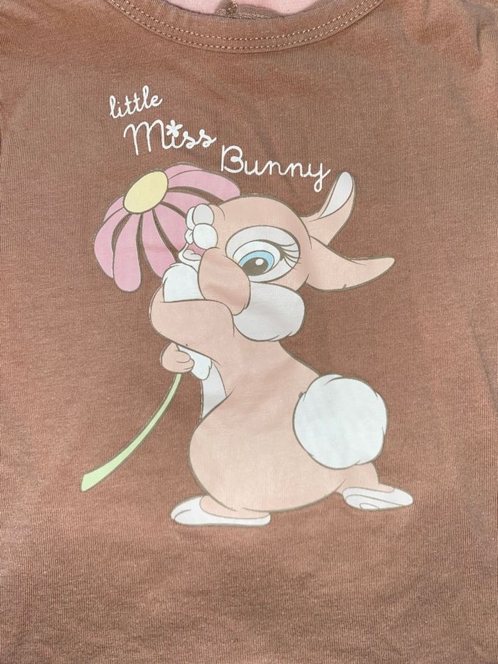 Pyjama « miss bunny » Kiabi 2 ans (mais taille petit donc plutôt 18 mois) - photo numéro 3
