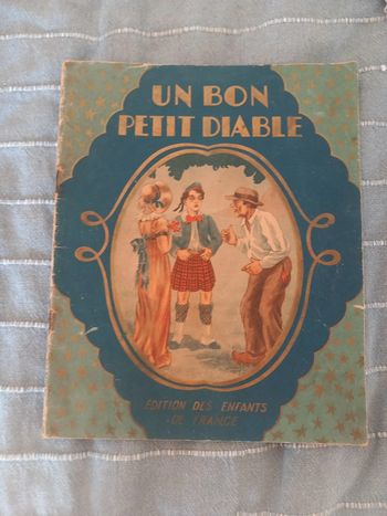 Livre Vintage Un Bon Petit Diable Edition 1946