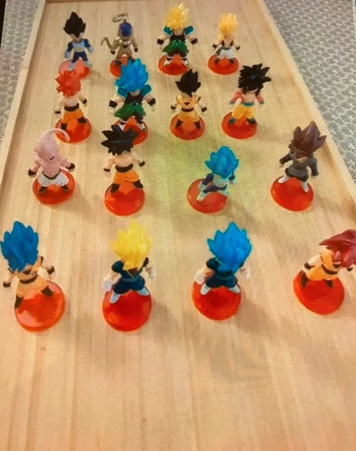 Lot de 16 figurines dragon ball Z neuf sous blister - photo numéro 2
