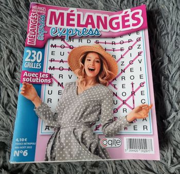 Livre de jeu Mélangés express (230grilles)