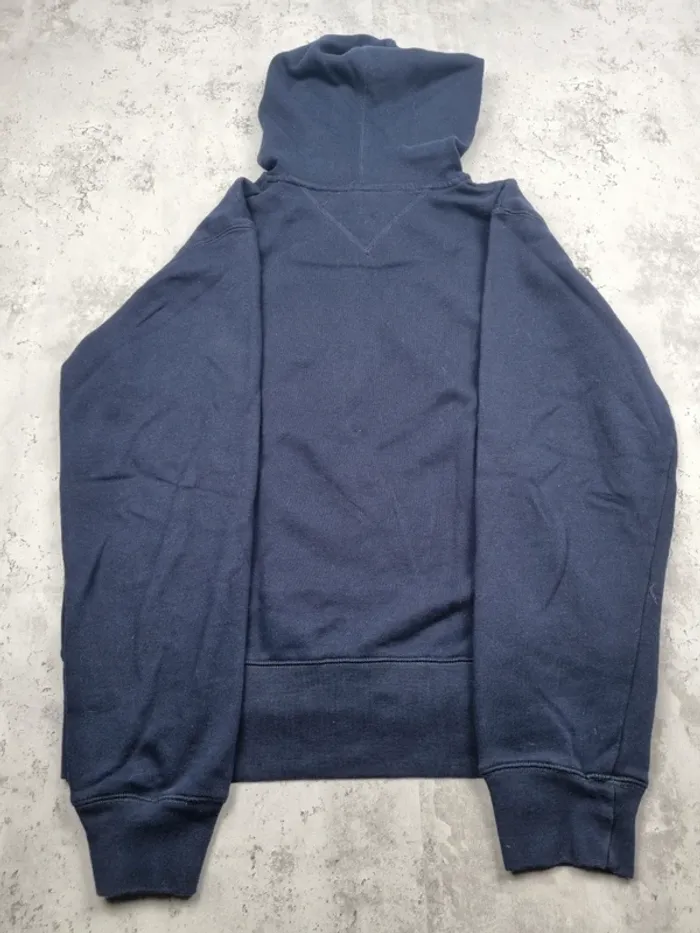 Veste zippée Tommy Hilfiger bleu marine, L Hommes (mesures en photos) - photo numéro 4