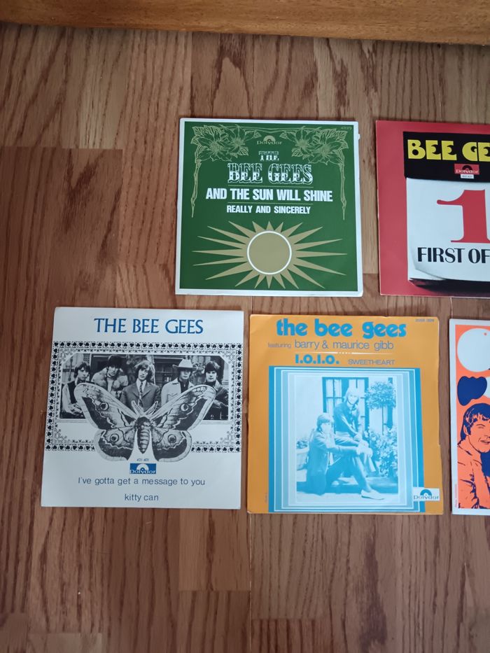 Lot vinyles 45 t The Bee Gees - photo numéro 2