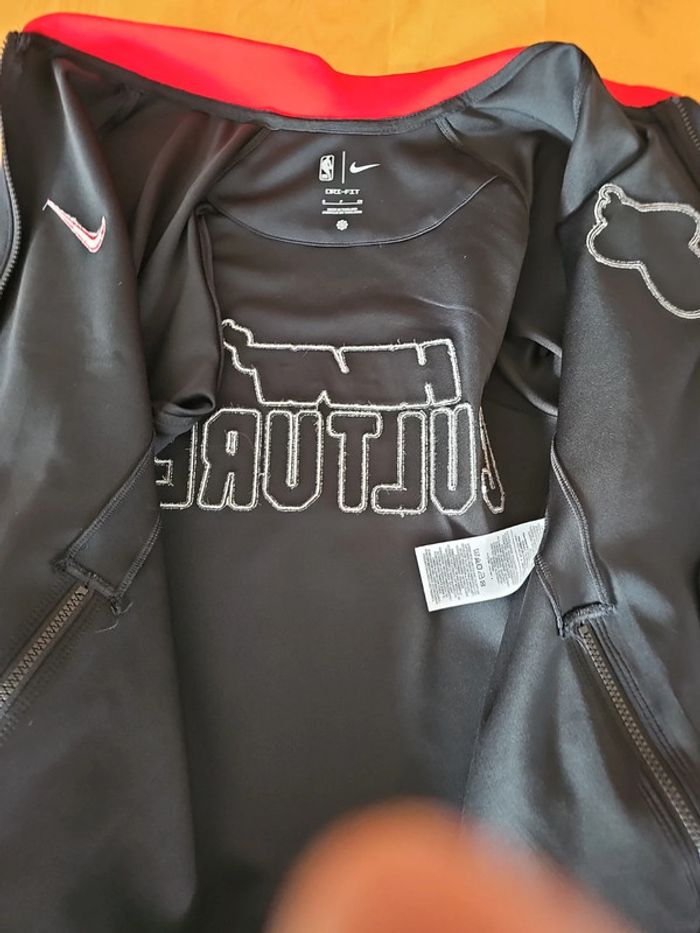 🔥Veste d'échauffement Miami Heat 2023/2024 City Edition T.S 🏝🏀 - photo numéro 4