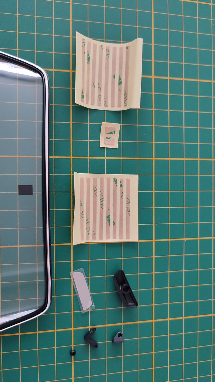 Lot pièce détachée fascicule numéro 98 n°98 Porsche 911 Carrera RS 2.7 1/8 1/8ème Altaya - photo numéro 2