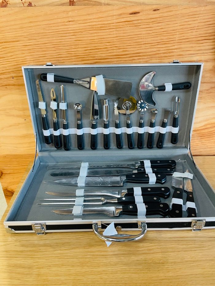 Valise du cuisinier Pradel Excellence 22 couteaux et accessoires