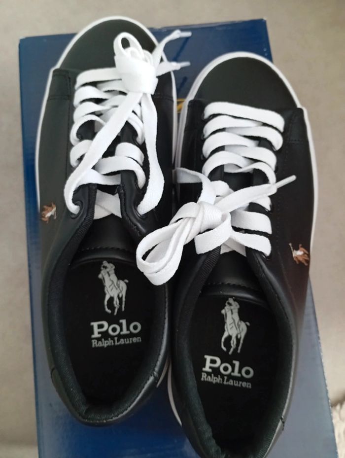 Paire de baskets basses Ralph Lauren neuve T37 - photo numéro 5