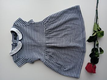 Robe vichy 6 mois neuve