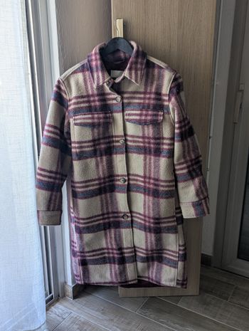 Manteau à carreaux 