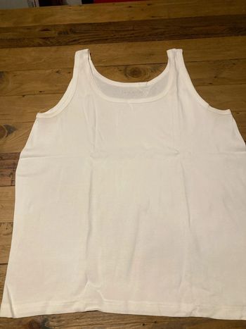 débardeur blanc