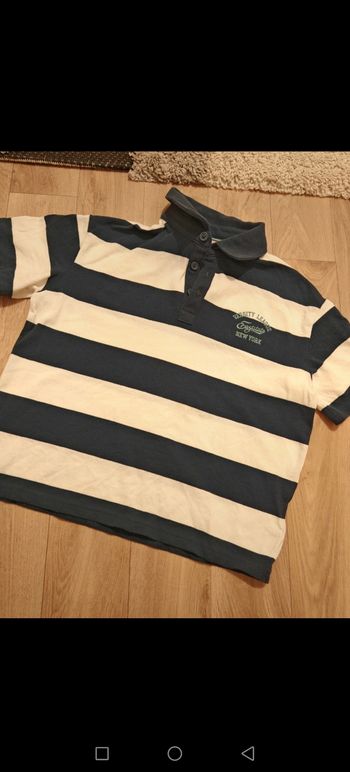 Polo à rayures c et a